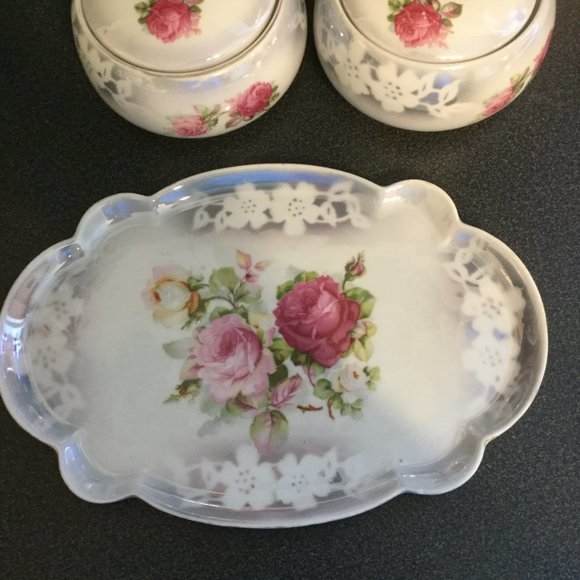 Vintage vanity set - Picture 5 of 6